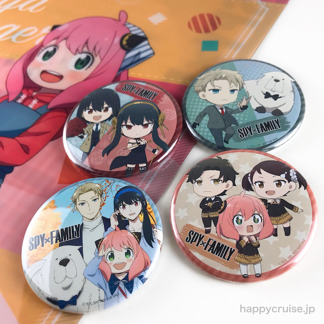 スパイファミリー×ローソン】店頭でもらえる！オリジナル缶バッジが