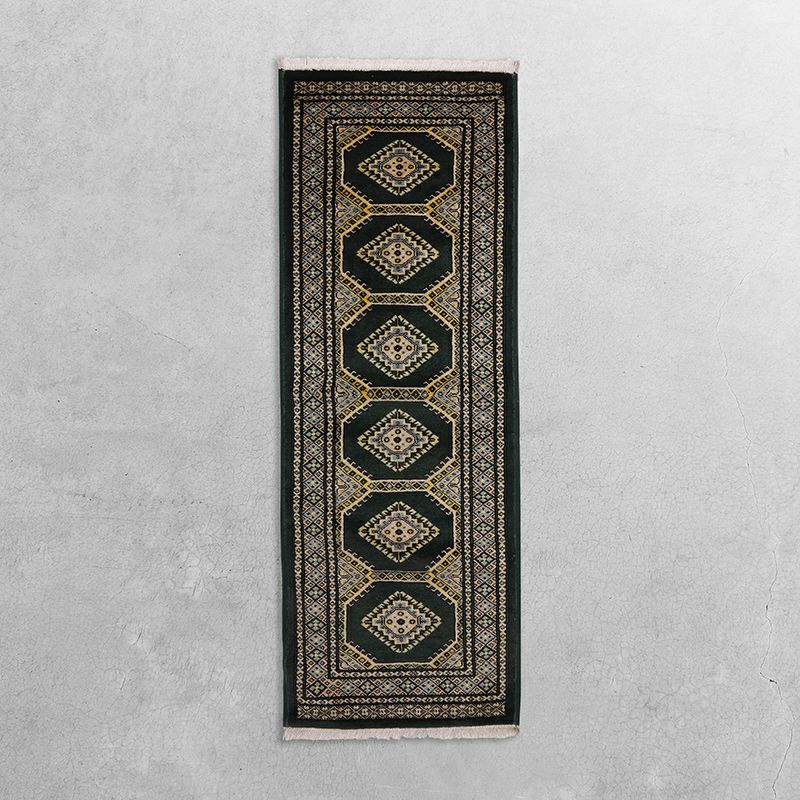 手織り ウール100% 「パキスタン緞通 ジャルダ」 | Happy Rug Market