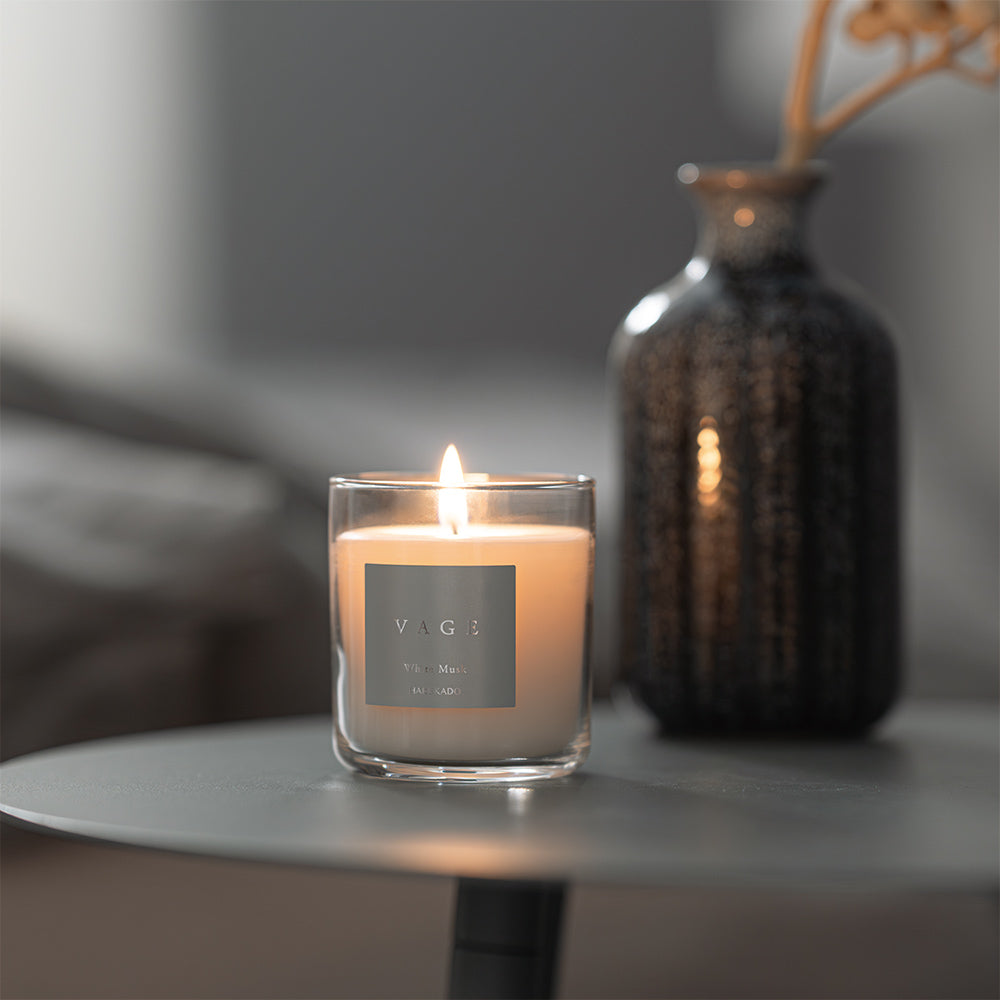 バーグ アロマキャンドル ホワイトムスク | ルームフレグランス | HARUKADO