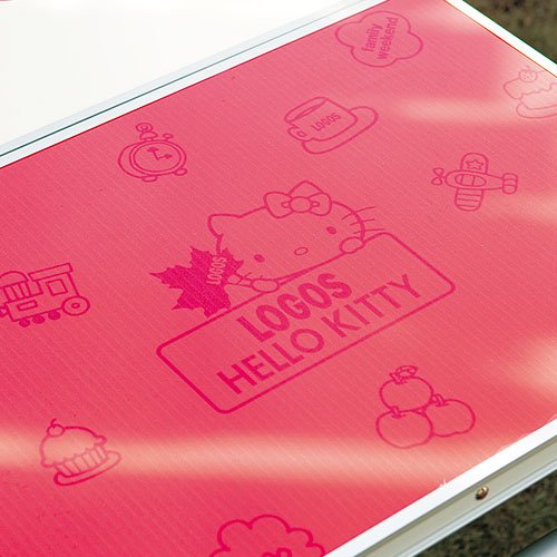 キティ 折り畳みテーブル / 妙典(江戸川河川敷)で手ぶらでバーベキュー