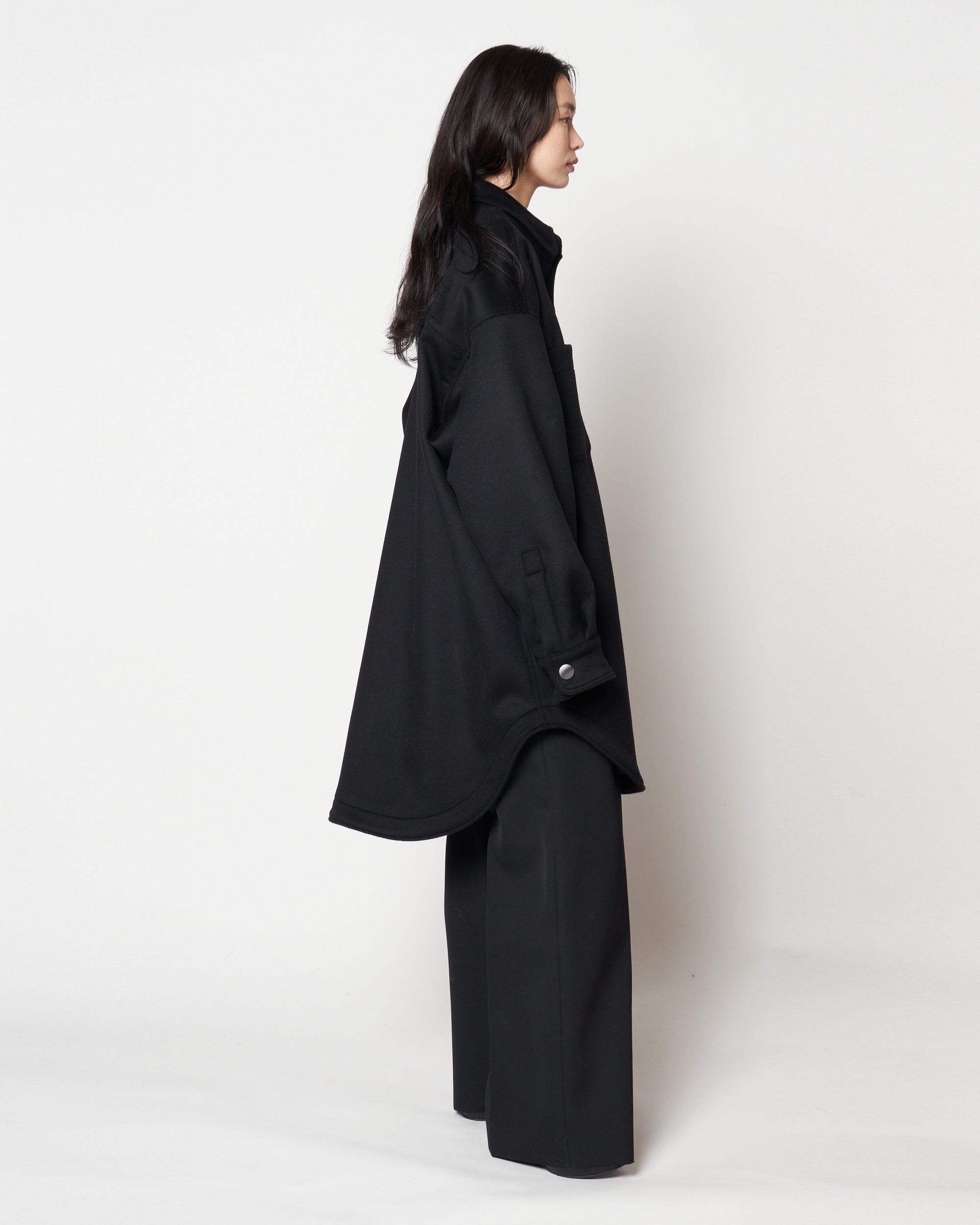 JASLYN - OVERSIZED COTTON POPLIN SHIRT – HARUNOBUMURATA