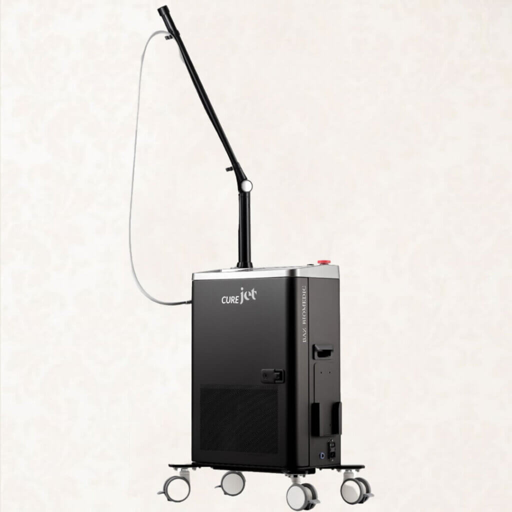 ニキビ跡のクレーターや小じわの改善に！キュアジェットの取り扱い開始