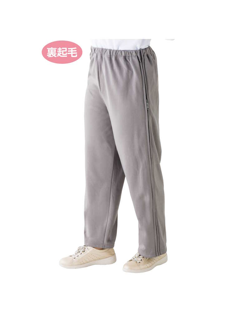 L．グレー レディース 裏起毛脇全開スウェットパンツ 【CF】 | スーツ