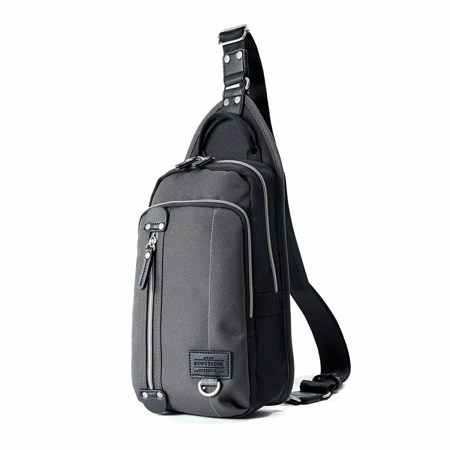 公式】 MOUSTACHE ボディバッグ ポリエステル×合皮 JJL-0320
