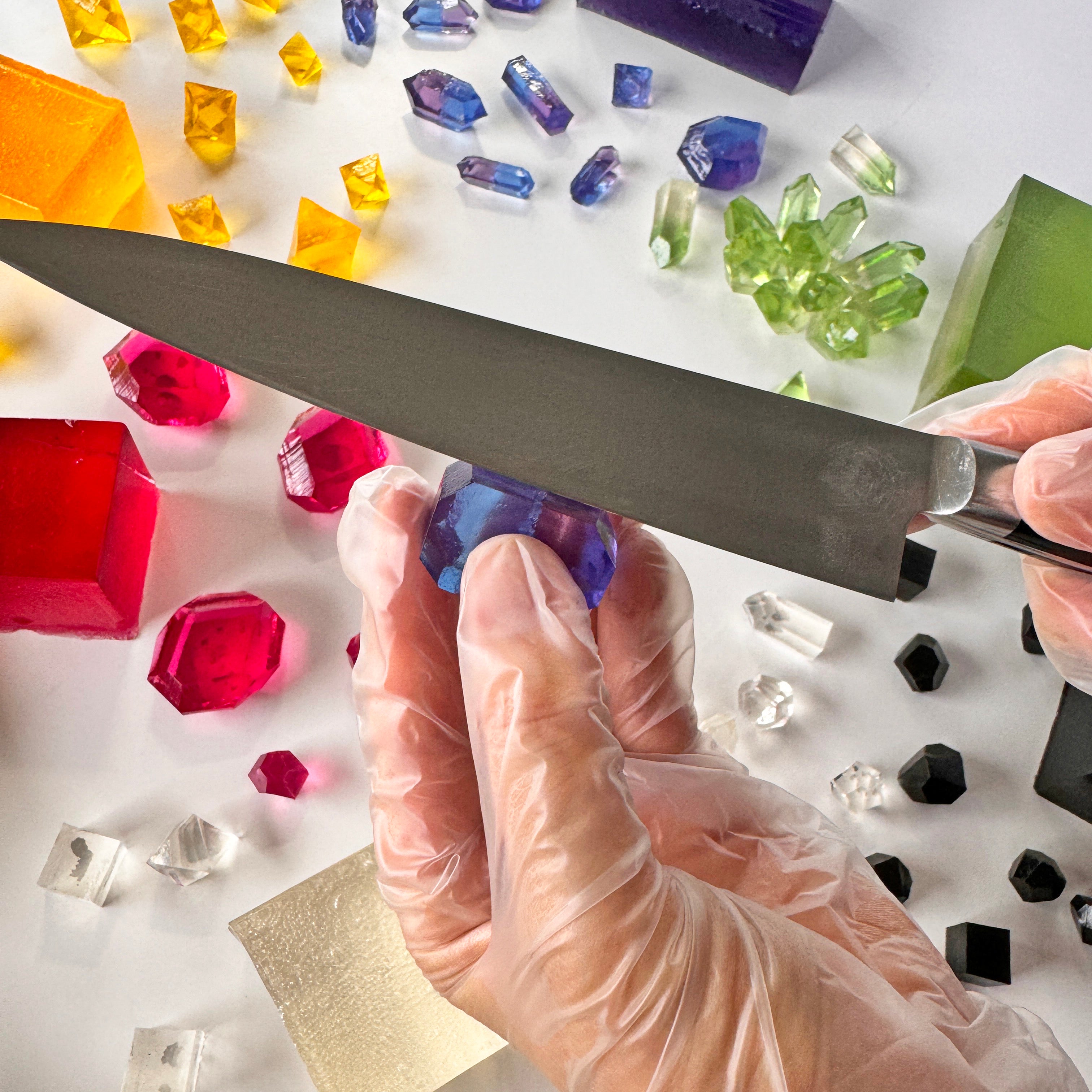 夏休みに！ハラペコラボ、自宅で気軽に琥珀糖の制作ができる「こうぶつ