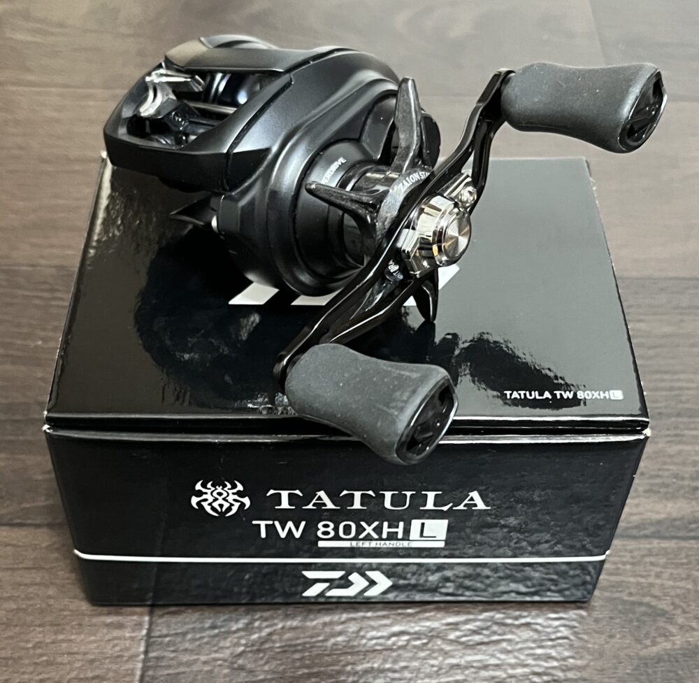 22タトゥーラTW 80 インプレ】お手頃価格の高剛性、近距離特化リール