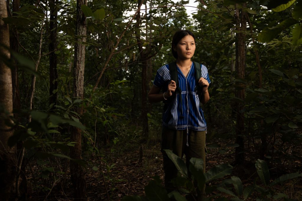 A young woman leads indigenous opposition against coal mining in