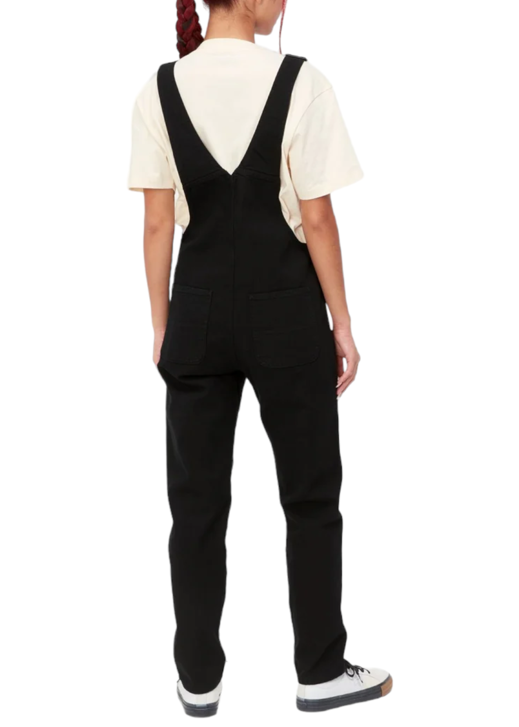 Carhartt WIP - W' Bib Overall - Black Rinsed | Hardpressed Print