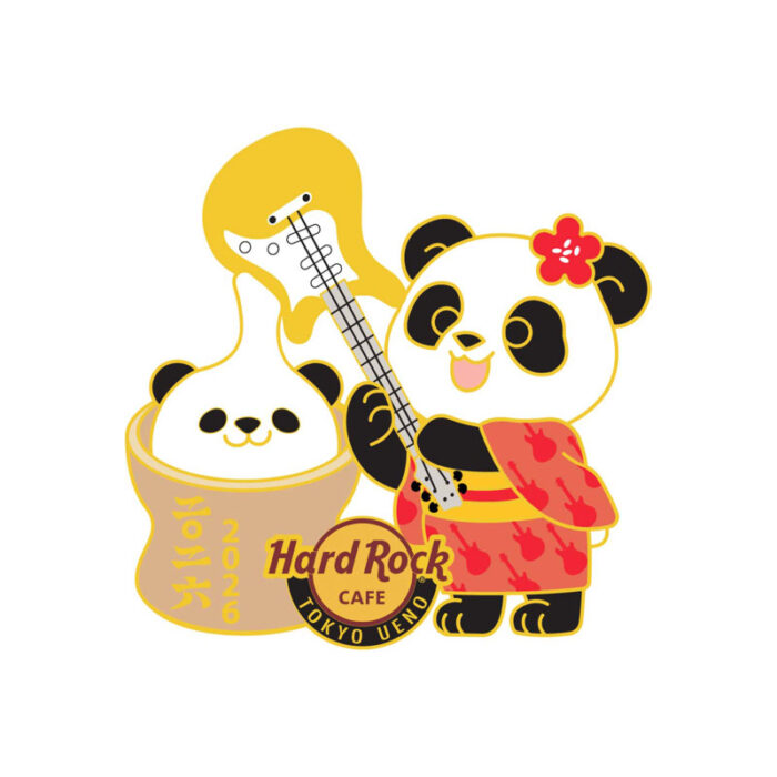 上野店限定 : POUNDING MOCHI PANDA PIN | Hard Rock Cafe Japan