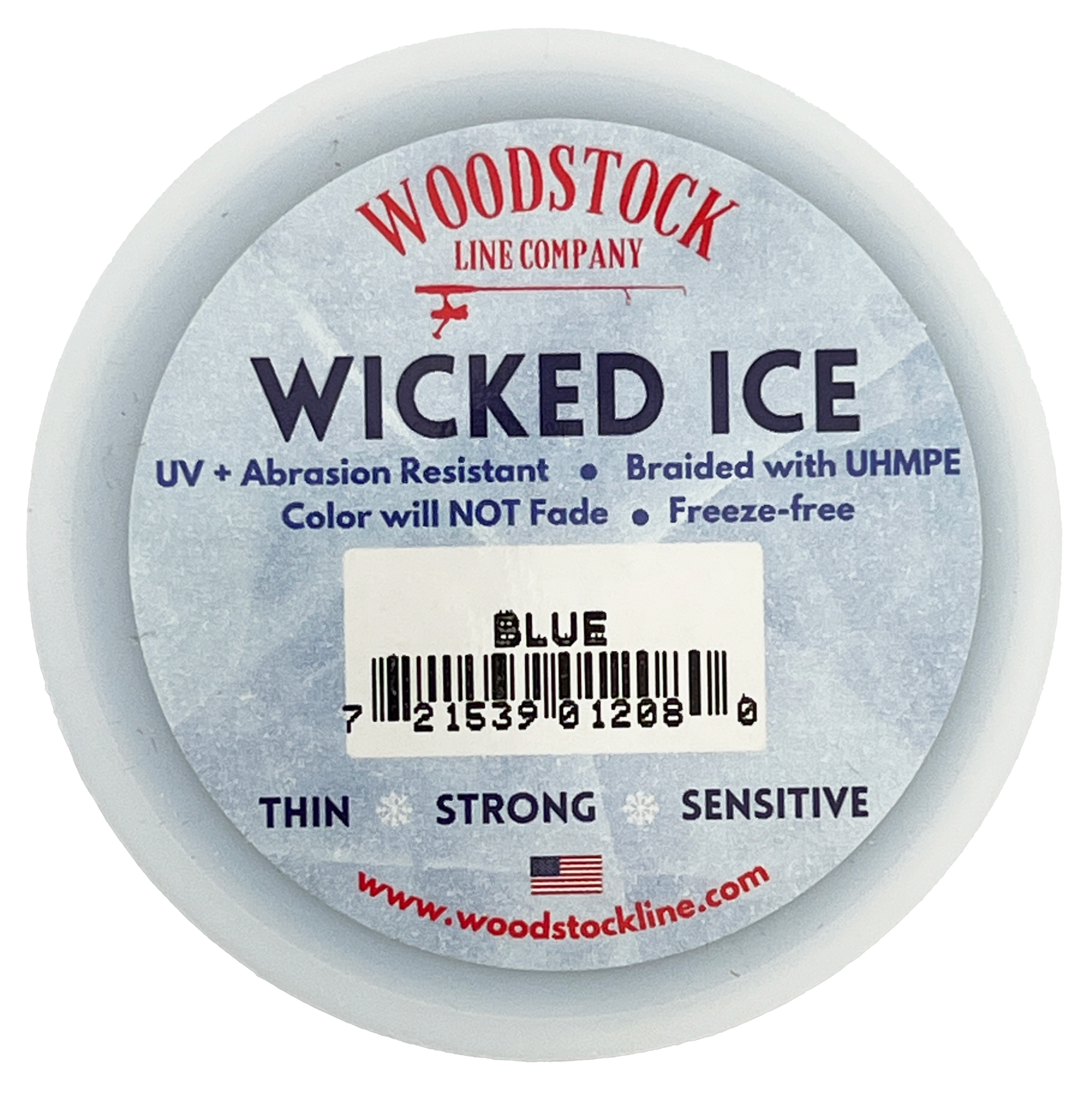 Woodstock Wicked Ice Fishing Line (Blue) – HardwireTackle.com