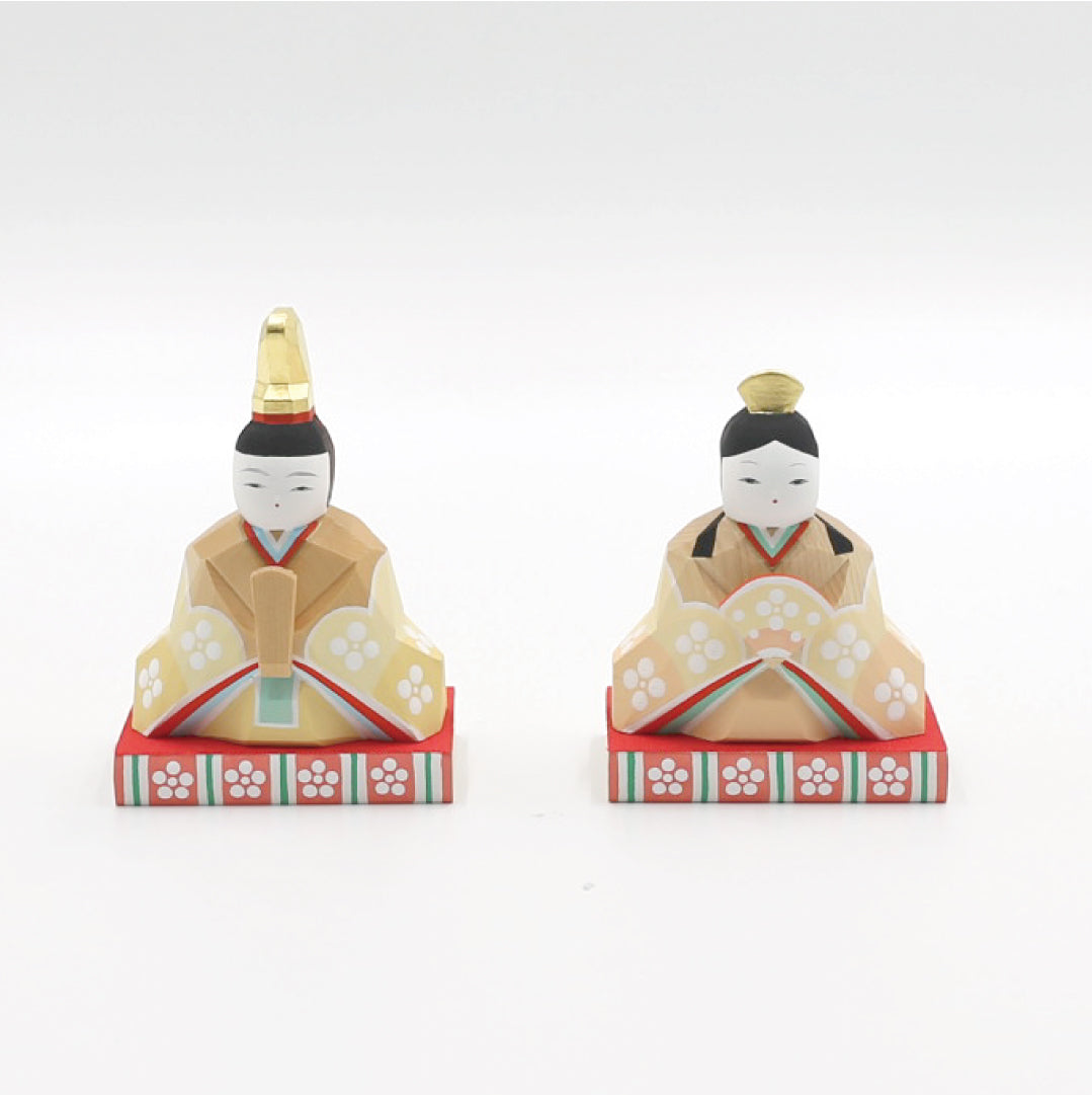 雛人形 伊予一刀彫り 紬 三段 五人飾り【南雲作】 – 晴れと暮らす