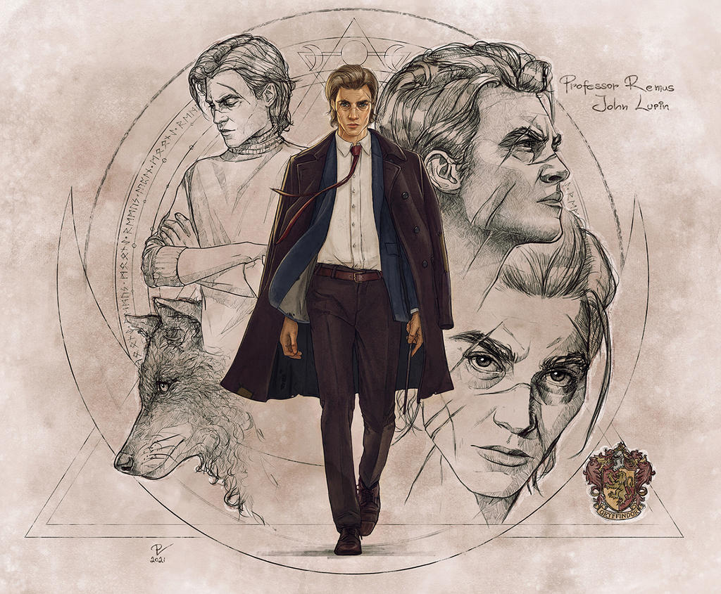 ホグワーツの教師、不死鳥の騎士団、狼人間のリーマス・ルーピンの基本