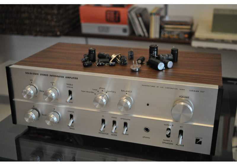 Luxman SQ 707 - Amplificateur Intégré - 1969 | HARK