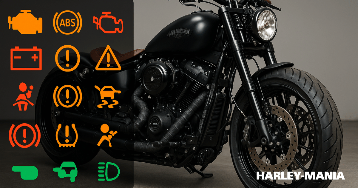 ハーレーの警告灯一覧と点灯時の正しい対処法 | ハーレーマニア