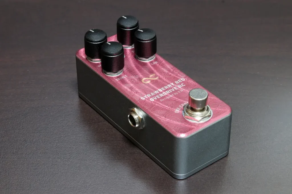 One Control STRAWBERRY RED OVERDRIVE RC レビュー | Harmonic-Sound
