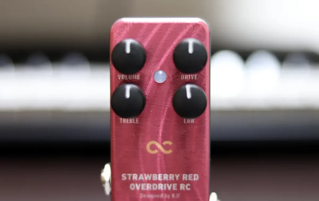 One Control STRAWBERRY RED OVERDRIVE RC レビュー | Harmonic-Sound