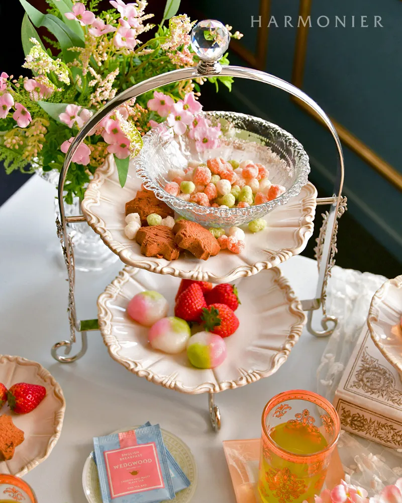 アンティークガラス ギアマン ウランガラス 共箱有り 12客 小皿 旧家