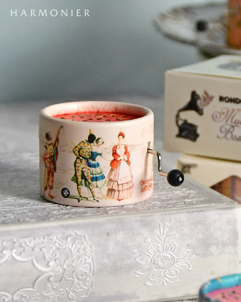 ドイツ製手巻きオルゴール/ロミオ＆ジュリエット｜クリスマス雑貨の