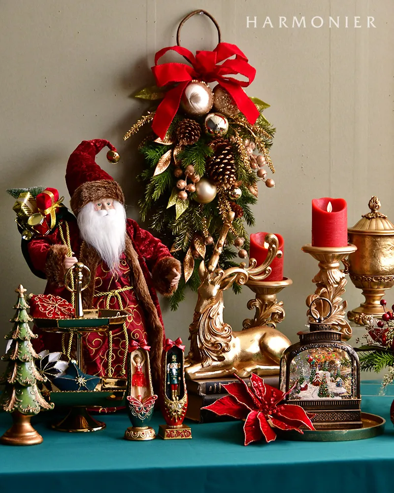 ヴィンテージグリーンツリーオブジェ30cm｜クリスマス雑貨の通販