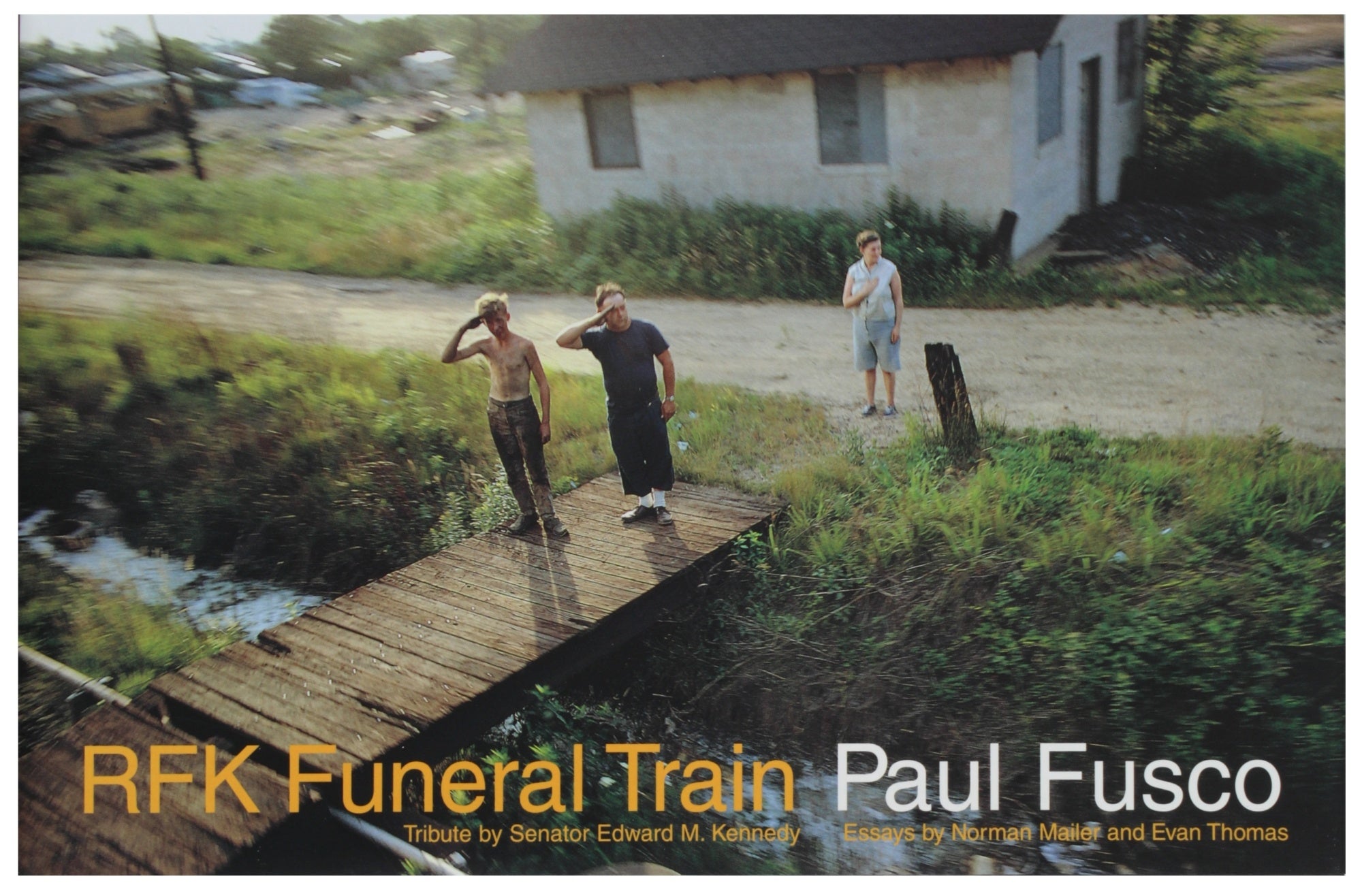 RFK Funeral Train Signed | Paul Fusco, Norman Mailer