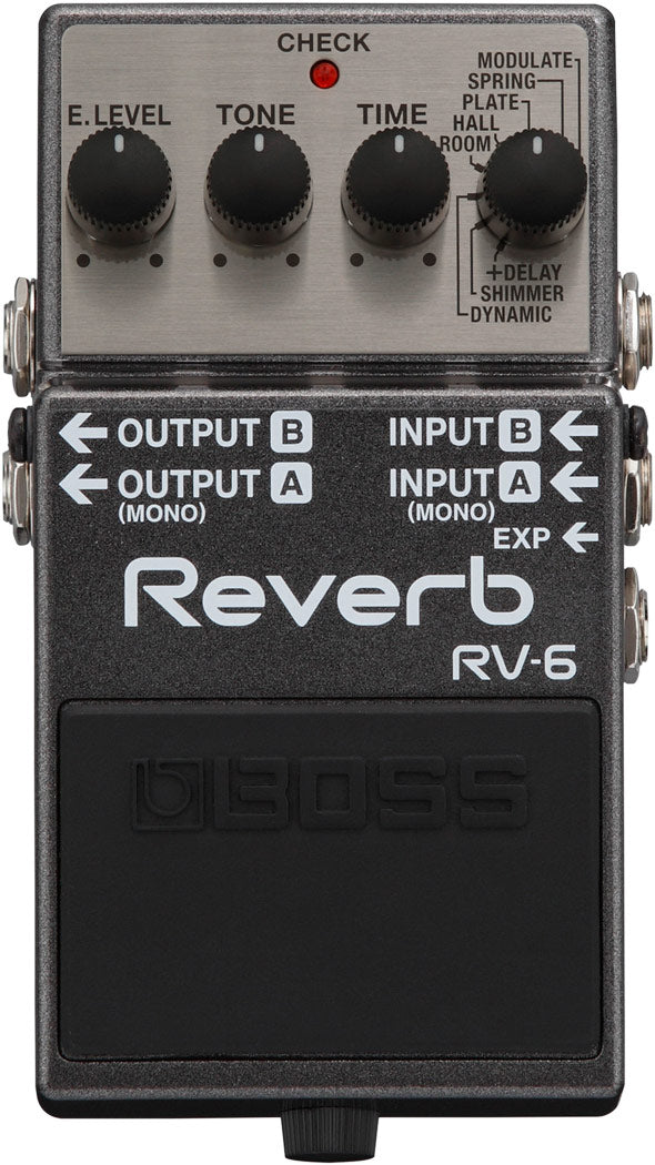 BOSS RV-6 Reverb for sale at Harrys Guitar Shop, Raleigh NC