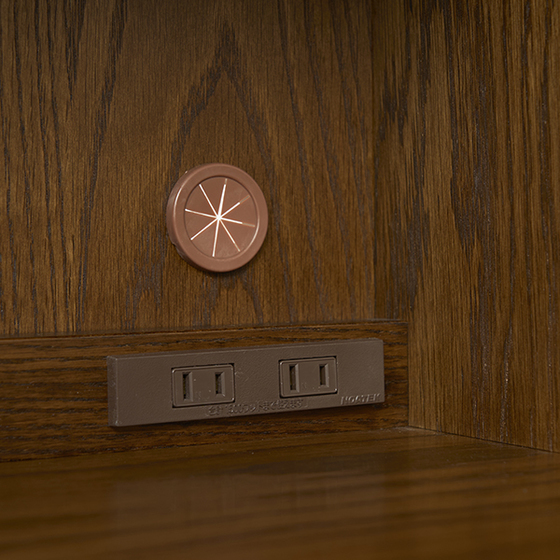 収納家具「ライティングビューロー(スツール付)(COT-102)」 | 葉山家具