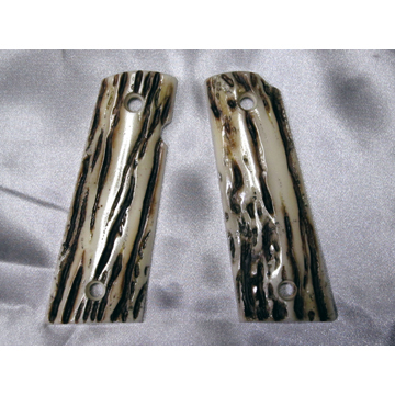 KEIN グリップ コルト ガバメント 用 2ピース スタッグホーンタイプ