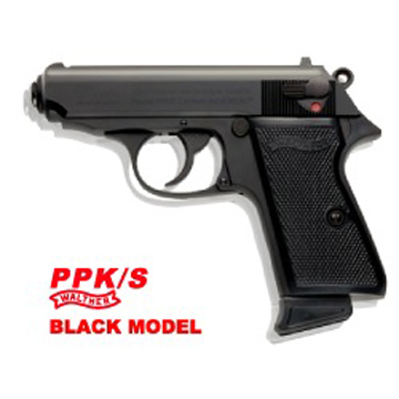 マルゼン ワルサー PPK/S ブラック（ガスブローバック本体
