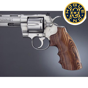 Hogue ホーグ 木製グリップ コルトパイソン フィンガー キングウッド