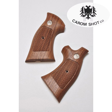 キャロムショット 木製グリップ 東京マルイ M19 M66 用 ウォールナット