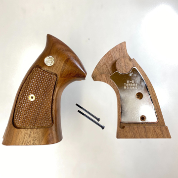 タナカワークス 木製グリップ ＋Weight SW Kフレーム スクエアバット