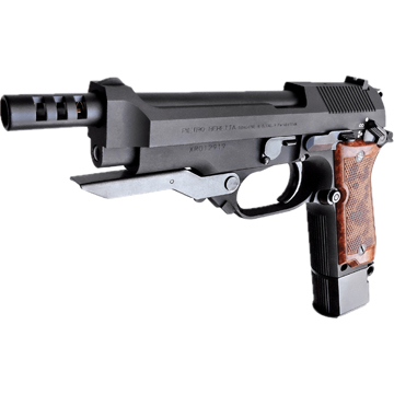 KSC M93R AG 1st HW ブラック（ガスブローバック本体）｜ハンドガン