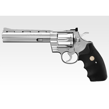 東京マルイ コルトパイソン 6インチ ステンレス ガスリボルバー フル