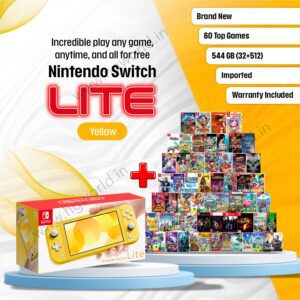 Nintendo Switch Lite | 32 GB | Yellow Plain | HG World