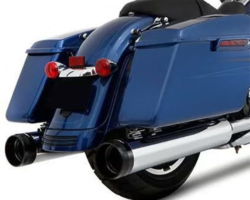 ラインハート 4.5″ DBX45 スリップオンマフラー クローム/ブラック