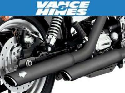 ダイナ用スリップオン VANCE&HINESマフラー（スリップオン）｜ハーレー