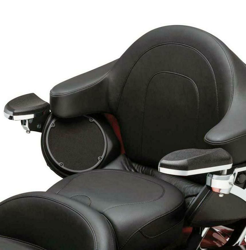 ハーレー、ツーリング2014年以降用バックレストパッド、アームレスト