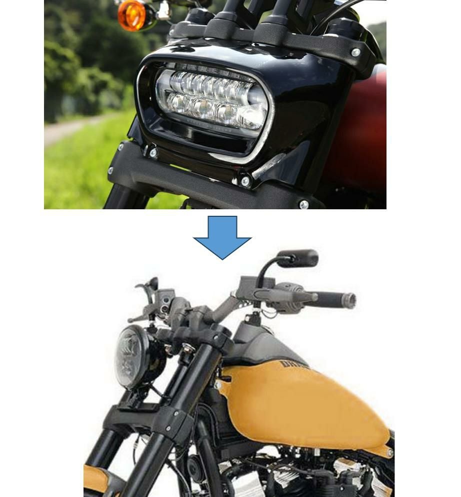 ハーレー、クルーザー、ソフテイル用ライト＆ウインカー