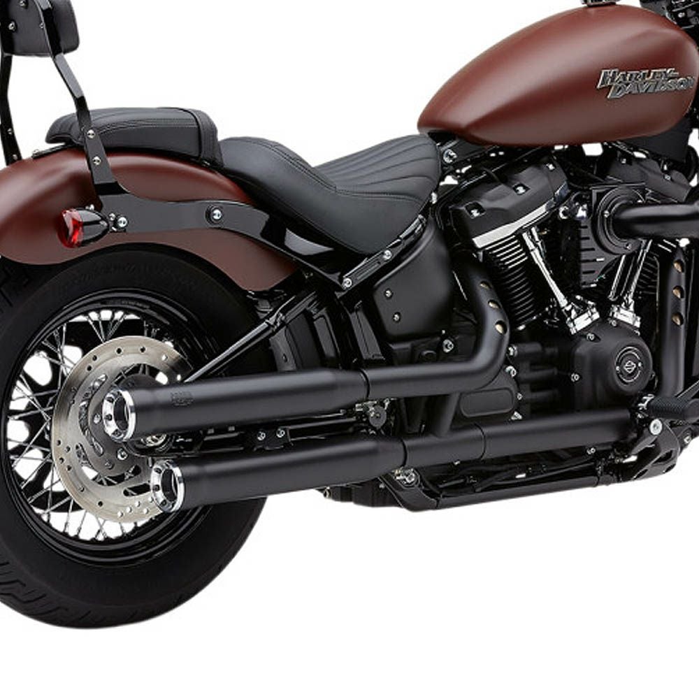 SALE】6058B: COBRA 3インチ RPT スリップオンマフラー ブラック FLHC