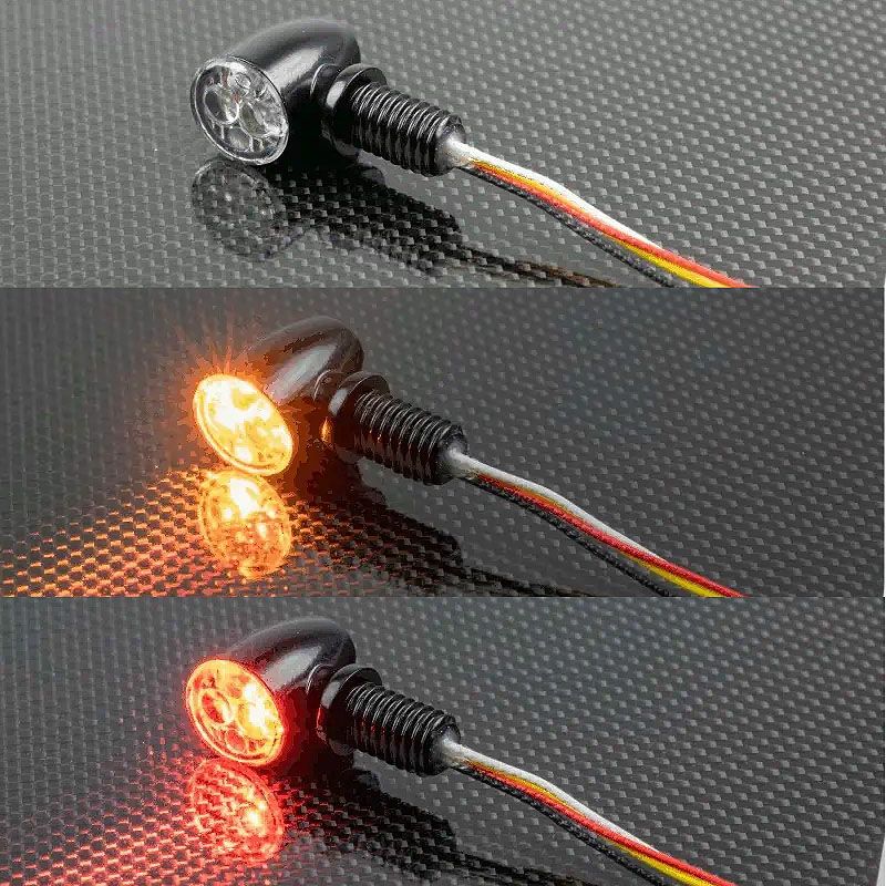 KIJIMA ウインカーランプ Nano3 ブレットスタイル コンビ（アンバー