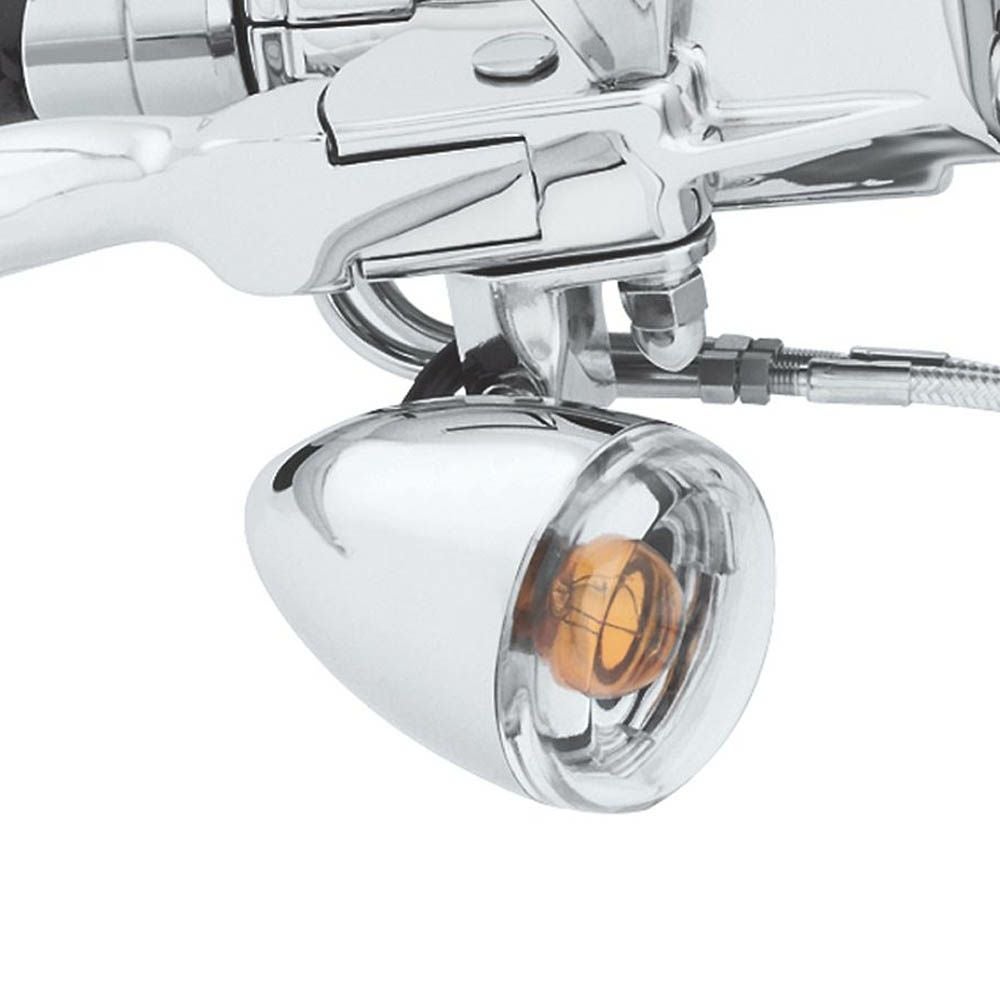 ブレット・ウインカー スモークレンズ 4個セット (＋日本仕様バルブ