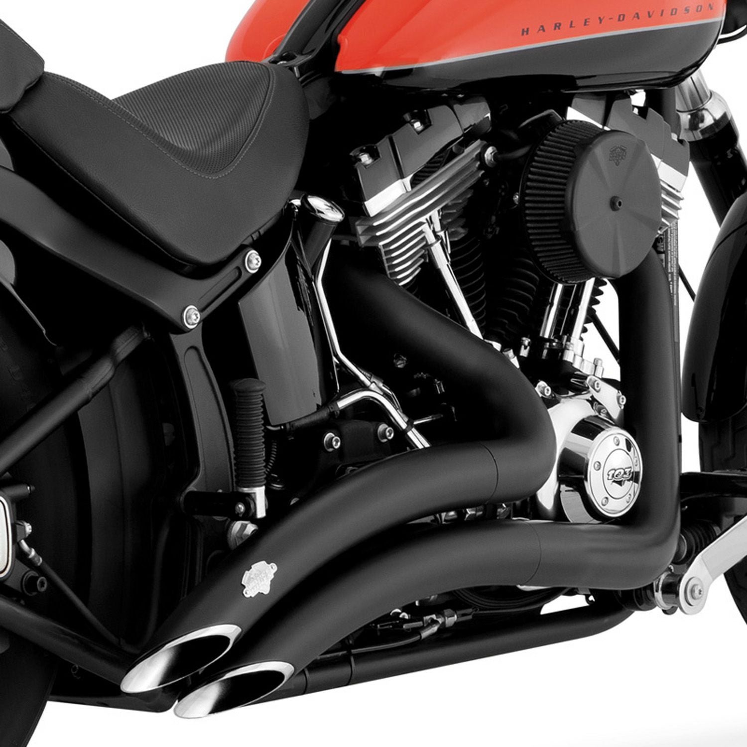 VANCE&HINES 2-2 ビッグラディウス ブラック フルエキゾーストマフラー