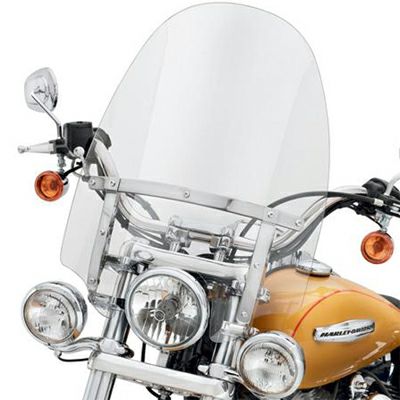 ハーレー、クイックリリース・デタッチャブル・ウインドシールド 補助
