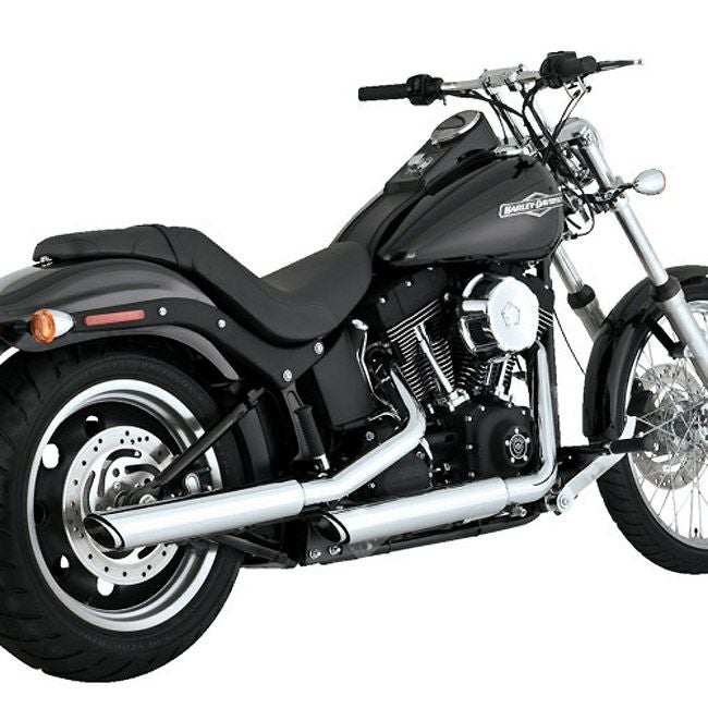 2007～2017 ソフテイル 3インチ・ツインスラッシュ スリップオン