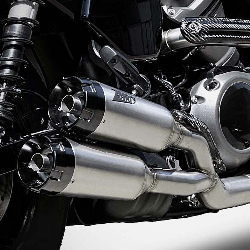 ナイトスター RH975/S 4.5インチ スリップオンマフラー コンバット