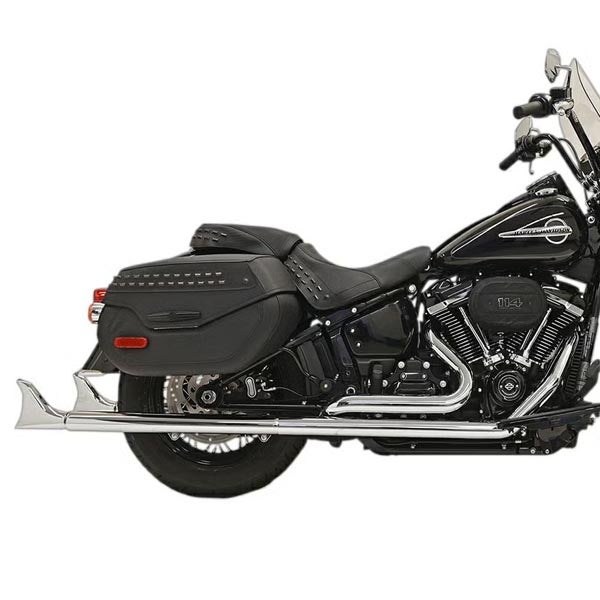 バッサーニ デュアルエキゾースト ストレートマフラー |ハーレーパーツ