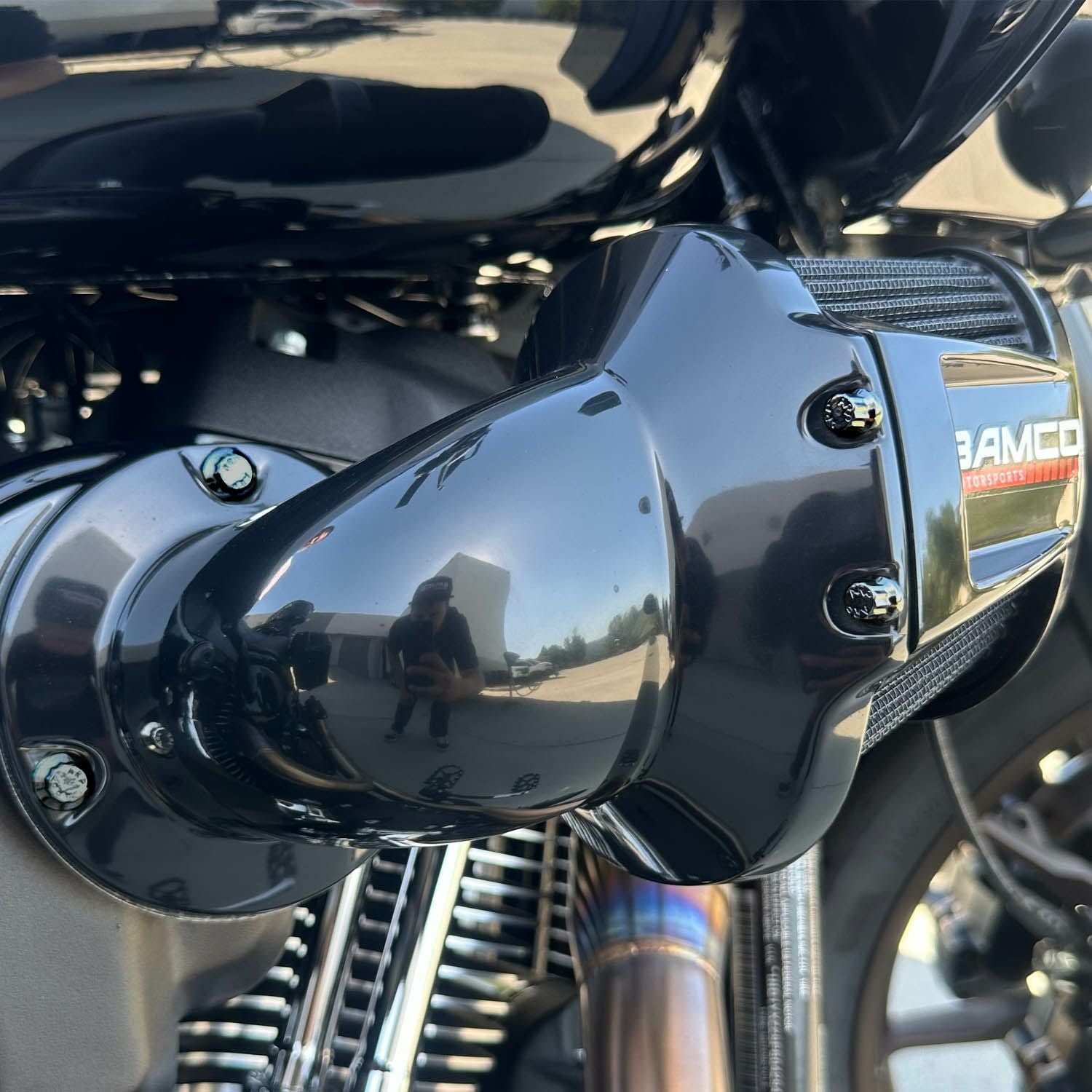 ハーレー、ツーリングM8用 ScreaminEagle エアクリーナー｜ハーレー