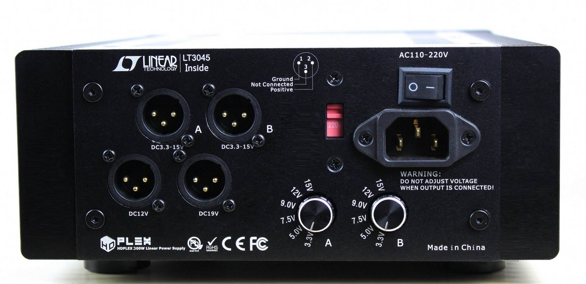 HDPLEX 300W Linear Power Supply Multi Rail Output