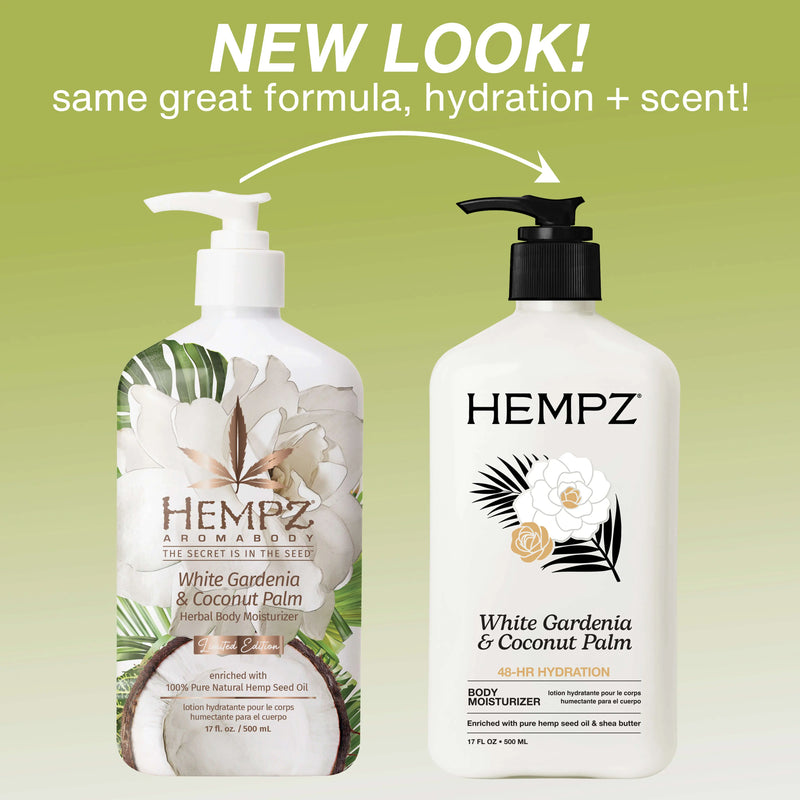 Hempz White Gardenia & Coconut Palm Moisturizing Body Lotion
