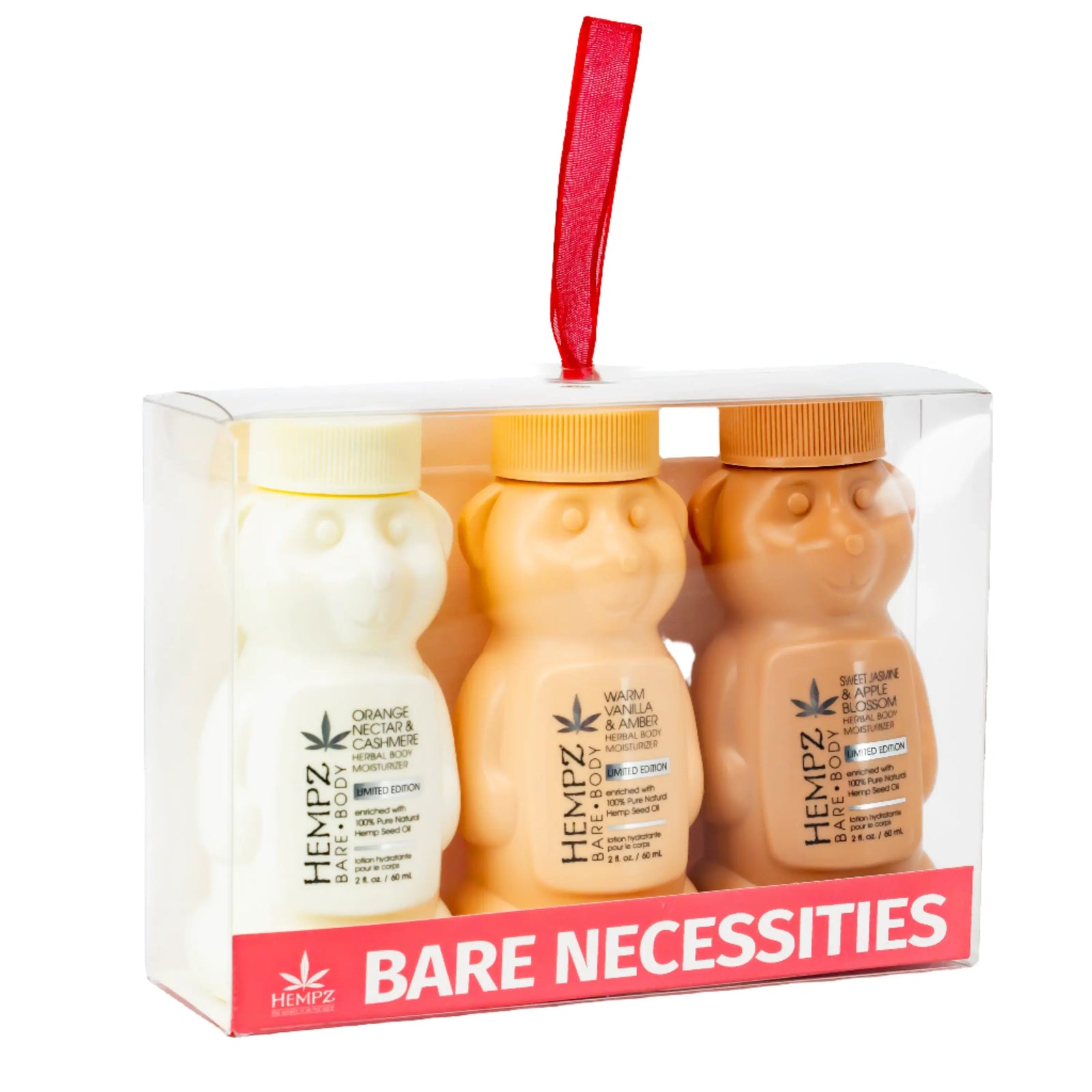 Hempz Bear Necessities Travel-Size Herbal Body Moisturizing Lotion Set